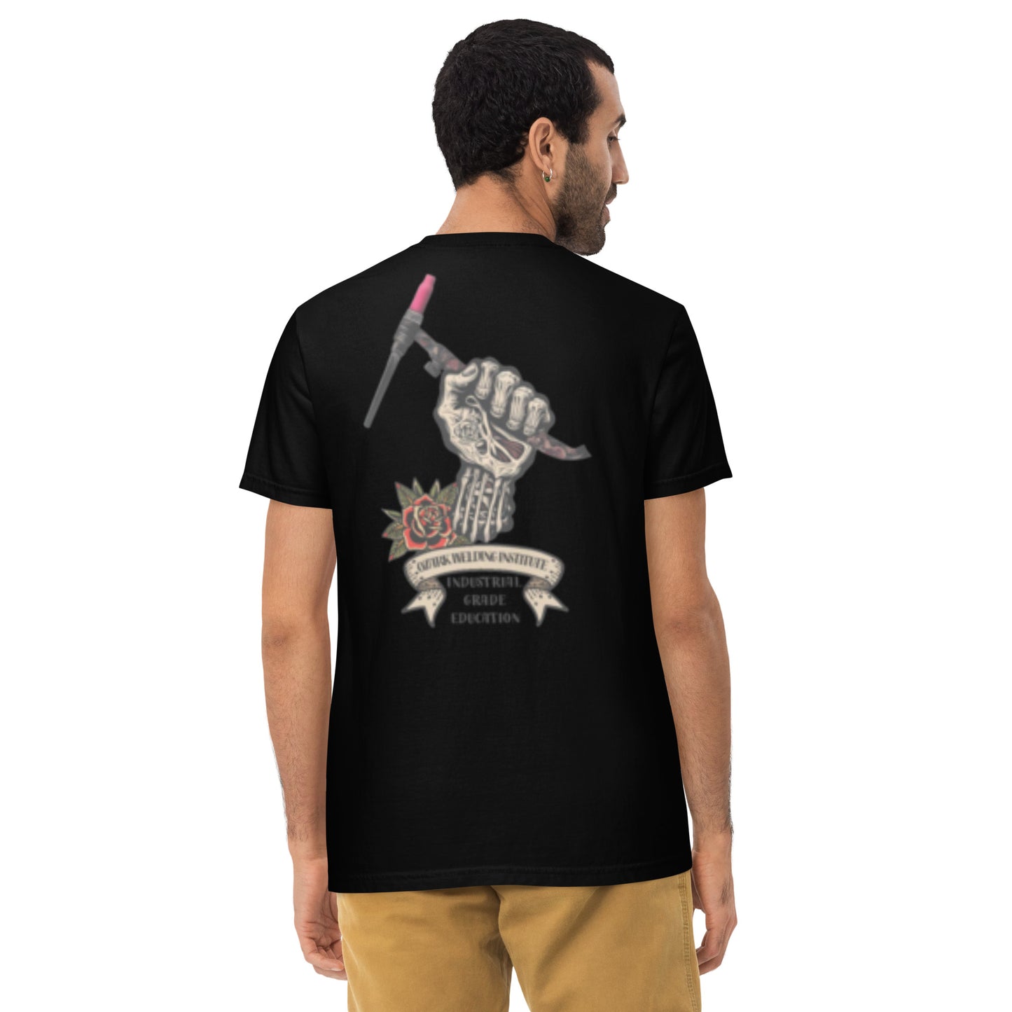 Unisex garment-dyed pocket t-shirt