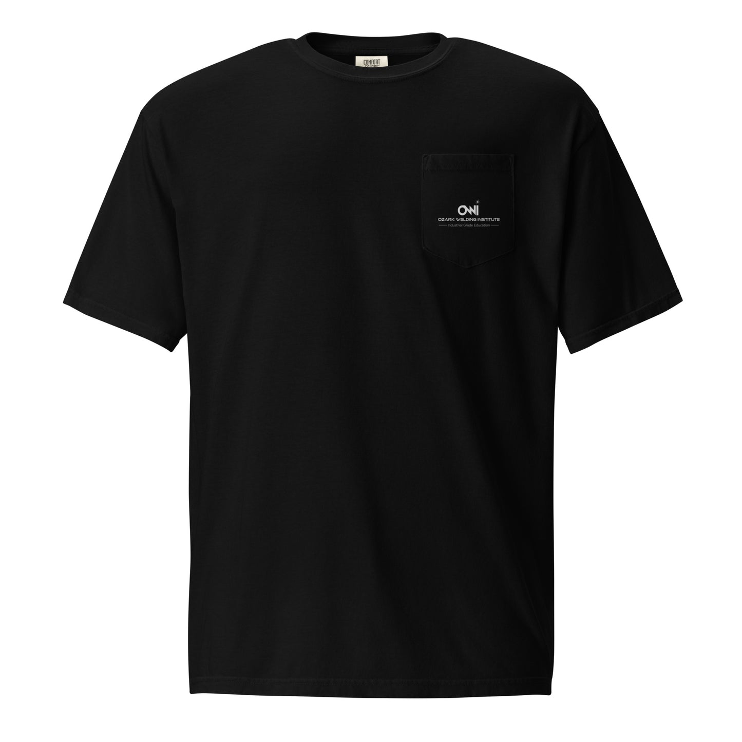 Unisex garment-dyed pocket t-shirt