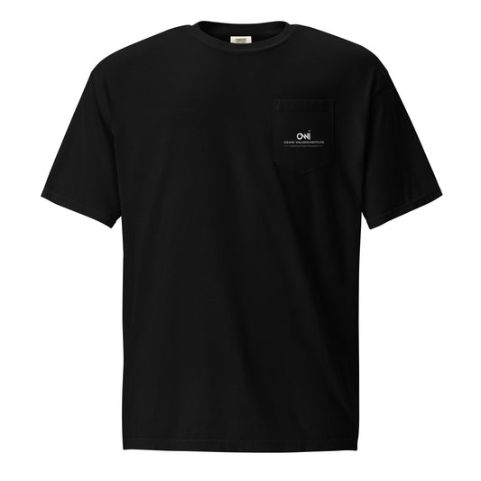 Unisex garment-dyed pocket t-shirt